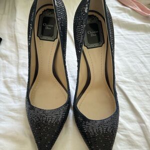 Brand new never worn without tags Christian Dior ombré sequin heels size 38